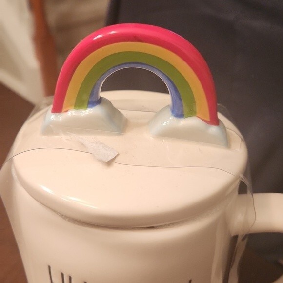 Rae Dunn "Human Kindness" Pride Mug w/ Rainbow Lid NEW! - Picture 3 of 6